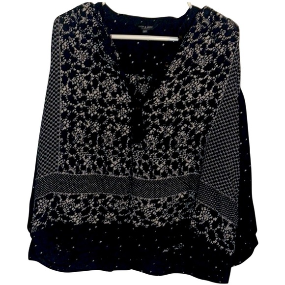 🌹LUCKY BRAND BLOUSE - Picture 1 of 6